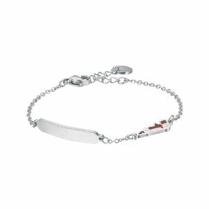 BRACCIALE BAMBINO IN ACCIAIO CON MACCHINA