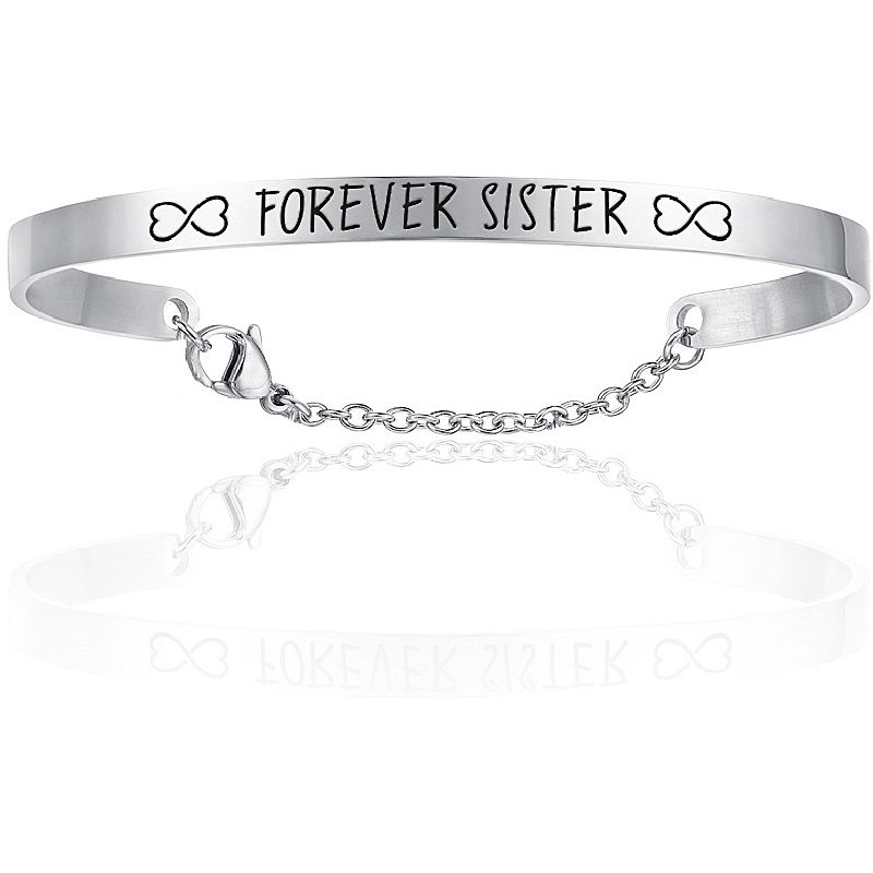 BRACCIALE DONNA IN ACCIAIO FOREVER SISTER