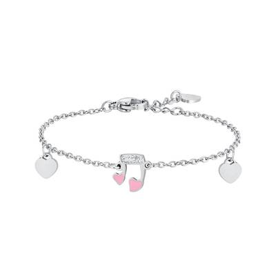 BRACCIALE bambina in acciaio nota musicale