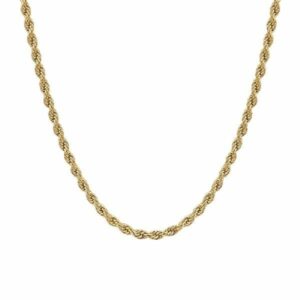 COLLANA UOMO IN ACCIAIO IP GOLD