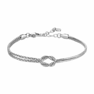 BRACCIALE DONNA IN ACCIAIO CON NODO