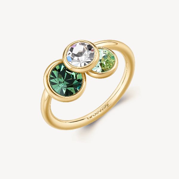 Anello 14 SYMPHONIA in acciaio 316L, finitura pvd