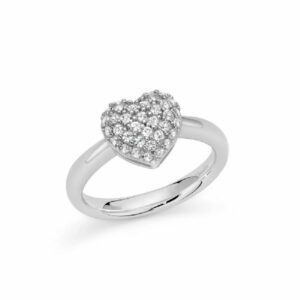 Anello con Cuore Argento