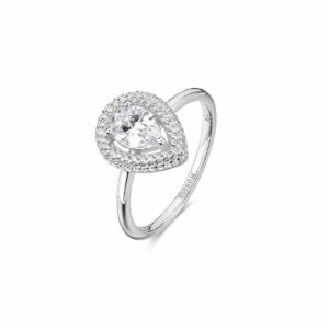 Anello ANNA argento 925/1000, e cubic zirconia bianchi