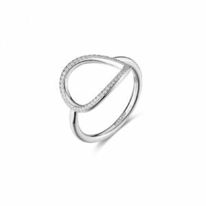 Anello SOFIA argento 925/1000 rodio, cubic zirconia white