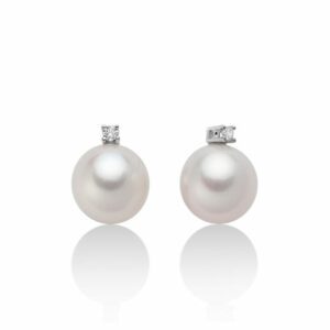 Orecchini perle gemelle