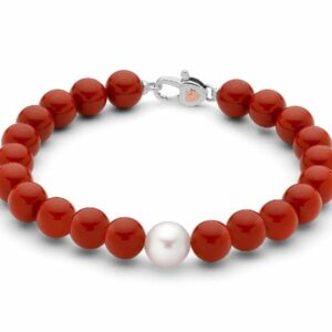 Bracciale TERRA E MARE perle rosse