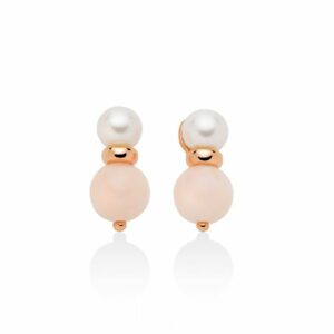 Orecchini Giada Color Pesca