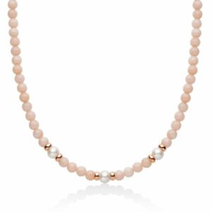 Collana Giada Color Pesca