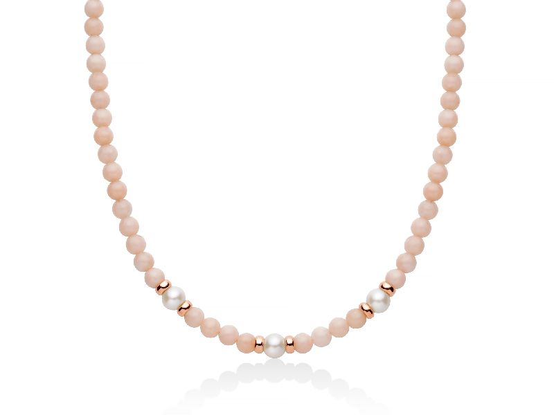 Collana Giada Color Pesca