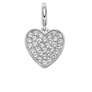 Ciondolo cuore argento