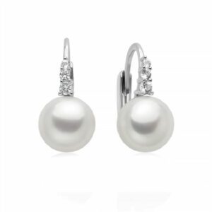 Orecchini Miluna Donna in Argento Perla