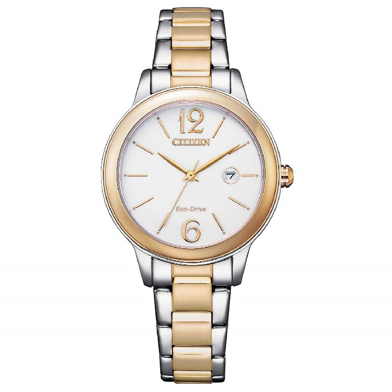 Orologio analogico Citizen Eco Drive in acciaio