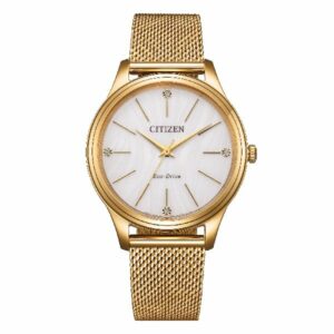 Citizen OF Collection Lady Casual Mesh Donna Bianco