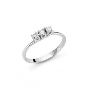 Trilogy in oro e diamanti.