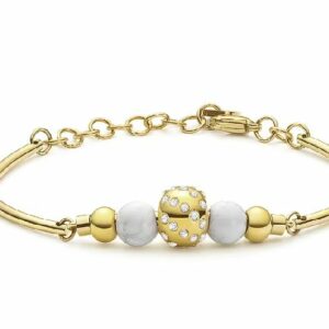 Bracciale Tr&egrave;s Jolie Mini acciaio composto da  TJM