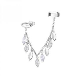 Orecchino con catena ear cuff