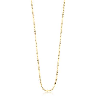 Collana lunga ESSENTIAL in acciaio 316L, finitura pvd colore oro