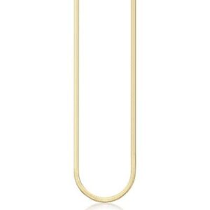 Collana lunga ESSENTIAL in acciaio 316L, finitura pvd colore oro