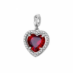 Charm Cuore Storie - Argento