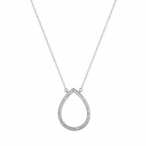 Collana SOFIA argento 925/1000 rodio, cubic zirconia white
