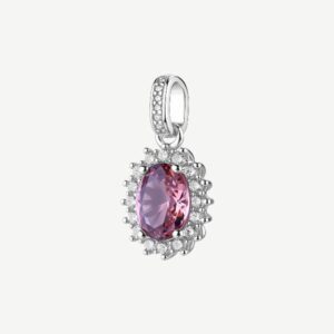 Pendente Kate FANCY in argento 925/1000 rodiato e