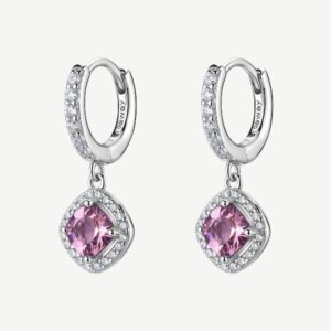 Orecchini FANCY in argento 925/1000 rodiato, e cub