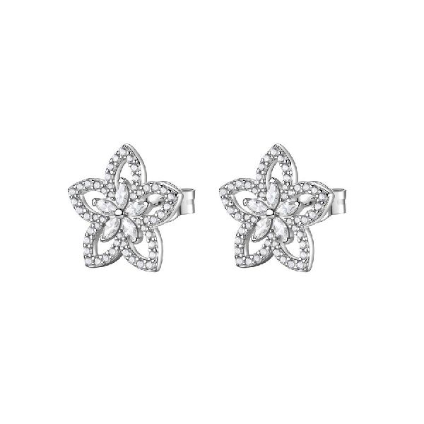 Orecchini Gaia in argento 925 con cristalli
