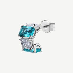 Orecchino cerchietto FANCY in argento 925/1000 rod