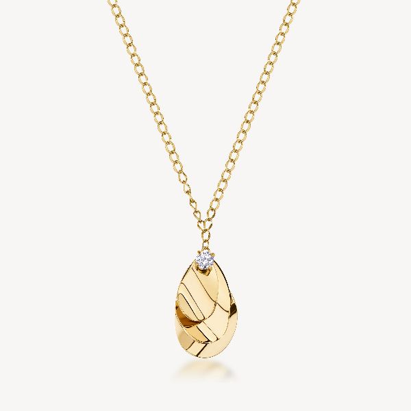 Collana BLOOM in acciaio 316L, finitura pvd colore