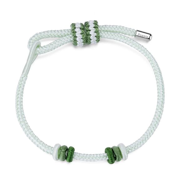 Bracciale regolabile Storie - Bianco