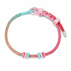 Bracciale regolabile Storie - Nero