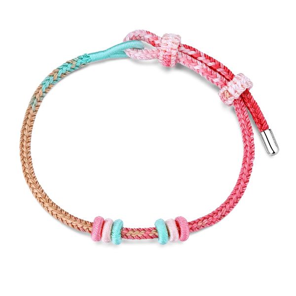 Bracciale regolabile Storie - Nero