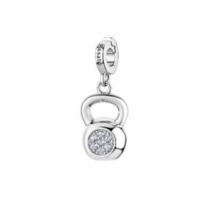 Charm Kettlebell Storie - Argento