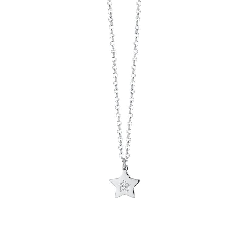 COLLANA BAMBINA IN ACCIAIO CON STELLA