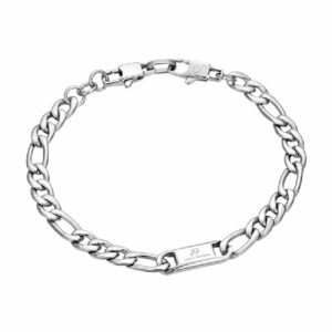 BRACCIALE UOMO IN ACCIAIO MAGLIA CATENA