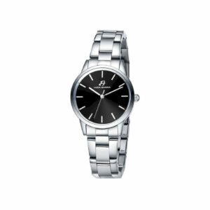 OROLOGIO DONNA IN ACCIAIO CON CASSA IN ACCIAIO QUADRANTE NERO