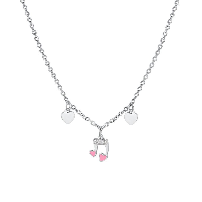 COLLANA BAMBINA IN ACCIAIO NOTA MUSICALE