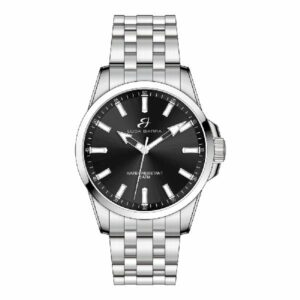 OROLOGIO UOMO IN ACCIAIO CON QUADRANTE NERO