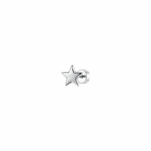 PIERCING ORECCHIO DONNA IN ACCIAIO FORMA STELLA