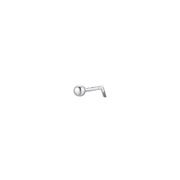 PIERCING NASO DONNA IN ACCIAIO CON SFERA IN ACCIAIO