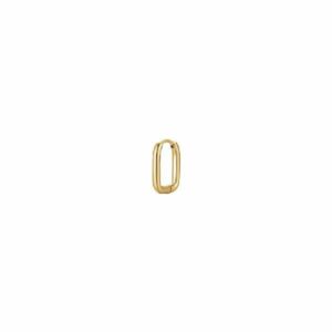 MONO ORECCHINO DONNA IN ACCIAIO IP GOLD
