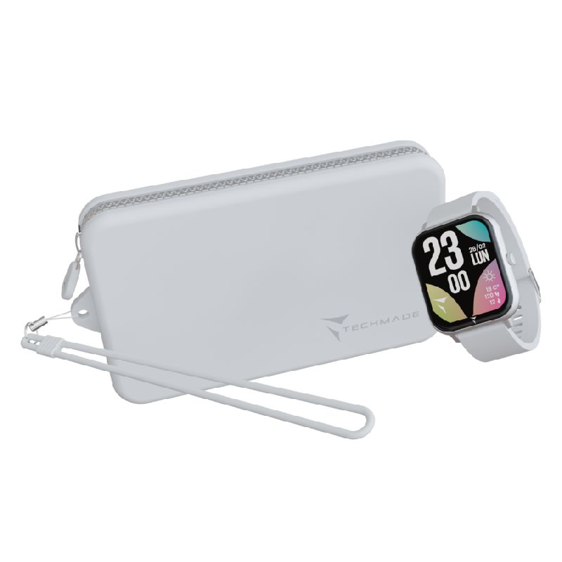 Smartwatch Talk Cassa blu Cinturino Silicone Blu