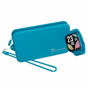 Smartwatch Glow con pochette abbinata - colore blu