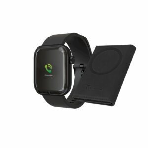 Smartwatch Glam con Intelligenza Artificiale - Bundle Pack - Cassa Black / Portafogli Black