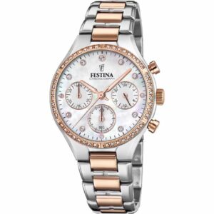 OROLOGIO FESTINA BOYFRIEND F20403/1 MADREPERLA CINTURINO IN ACCIAIO