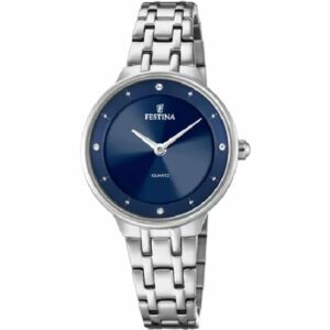 OROLOGIO FESTINA F20600/3 BLU CINTURINO IN ACCIAIO, DONNA