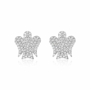 Orecchini Angeli in Argento e Zirconi