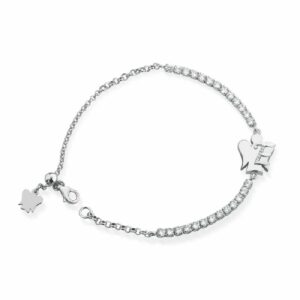 Bracciale tennis Alfabeto - Lettera M