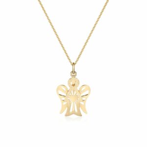 Collana con Angelo e Cuore